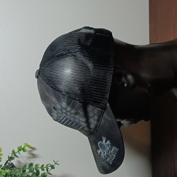 Kryptek Calcutta USA Flag Mesh Back Fishing, Hunting, Military Cap - Picture 2 of 8